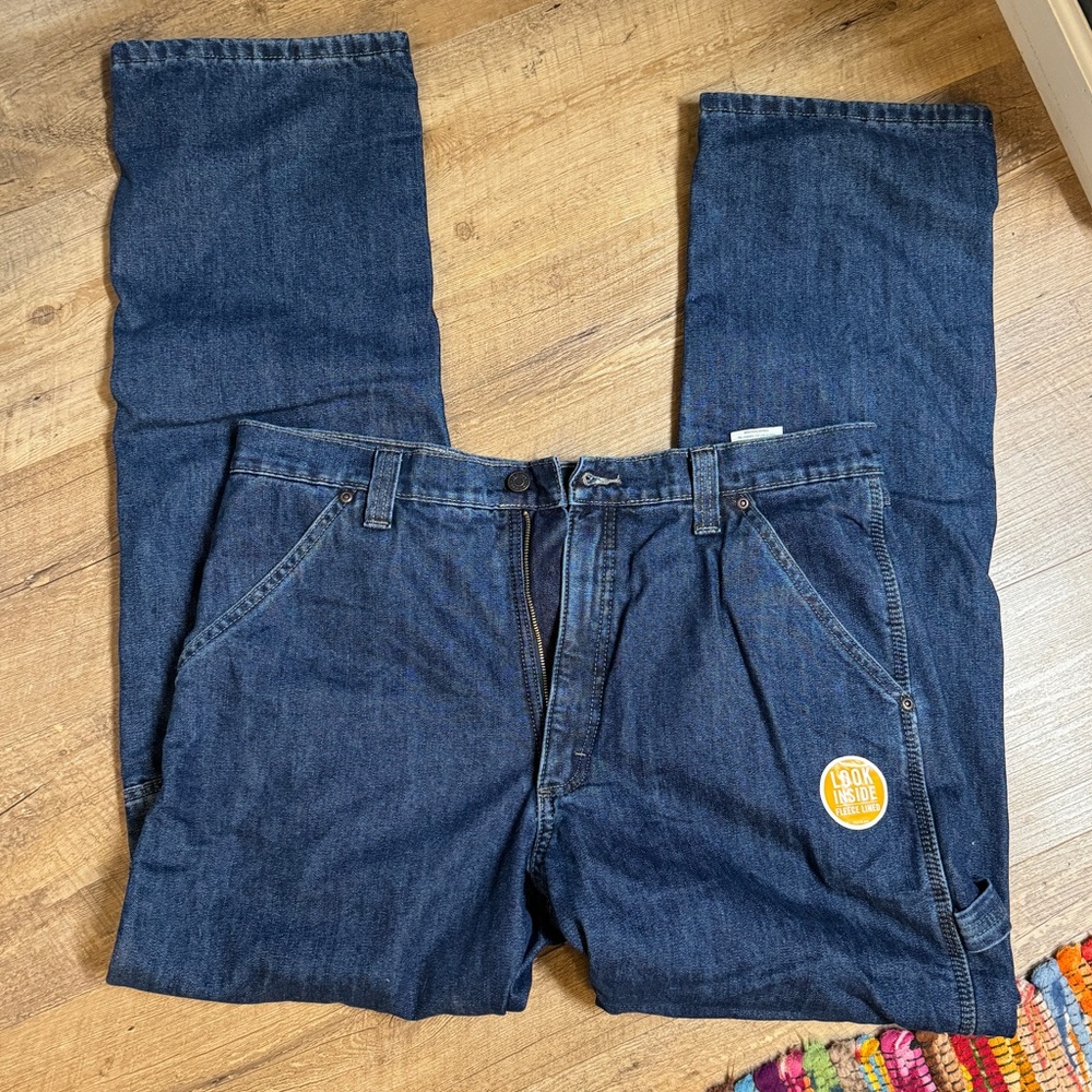 Wranglers 34x34 fleece lined